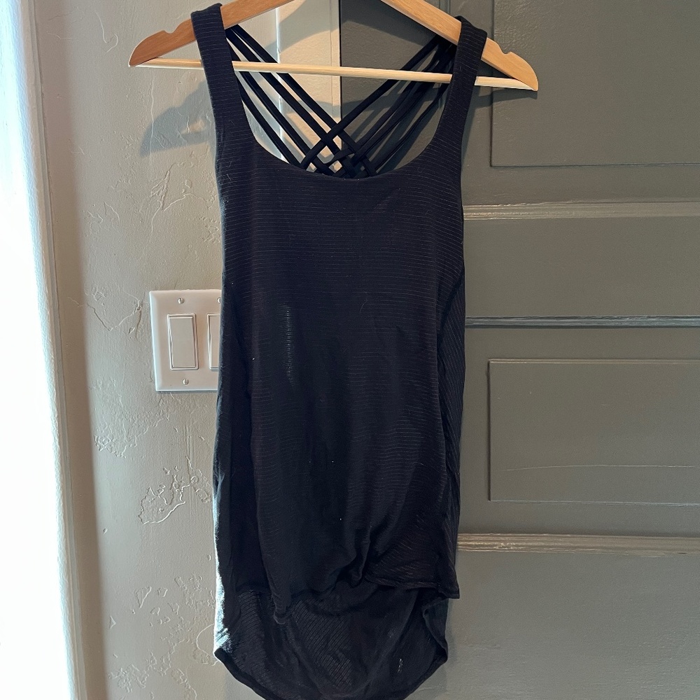Black Lululemon Tank Top